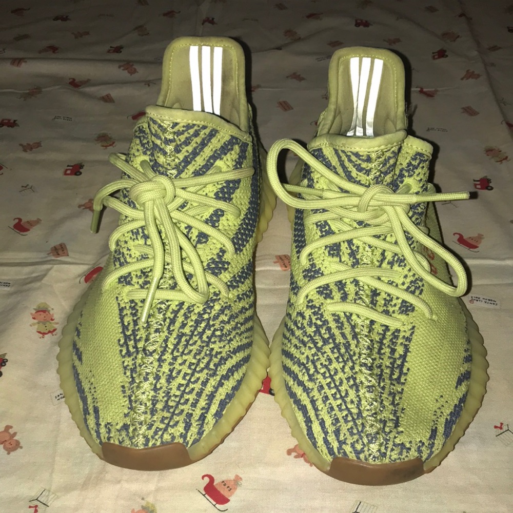 Adidas Yeezy Boost 350 V2 - Lime Green (7.5)
